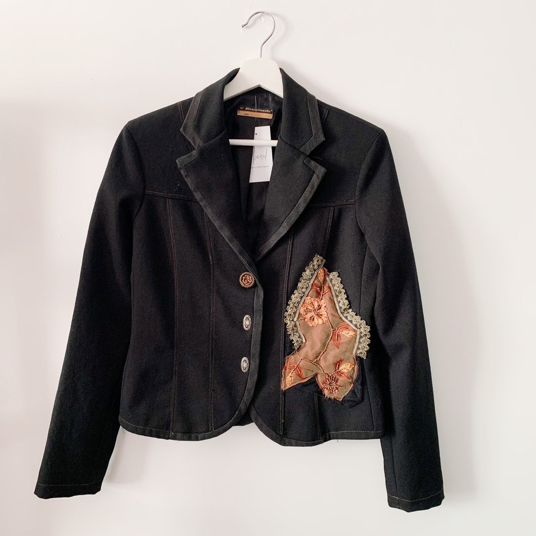 Rinascimento Blazer Black - L