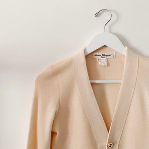 Vintage Salvatore Ferragamo Cardigan - S