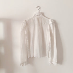 Jessica's Gunnies Lace Blouse - XS