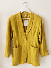 Load image into Gallery viewer, Linen Princess Cut Blazer - XS/S
