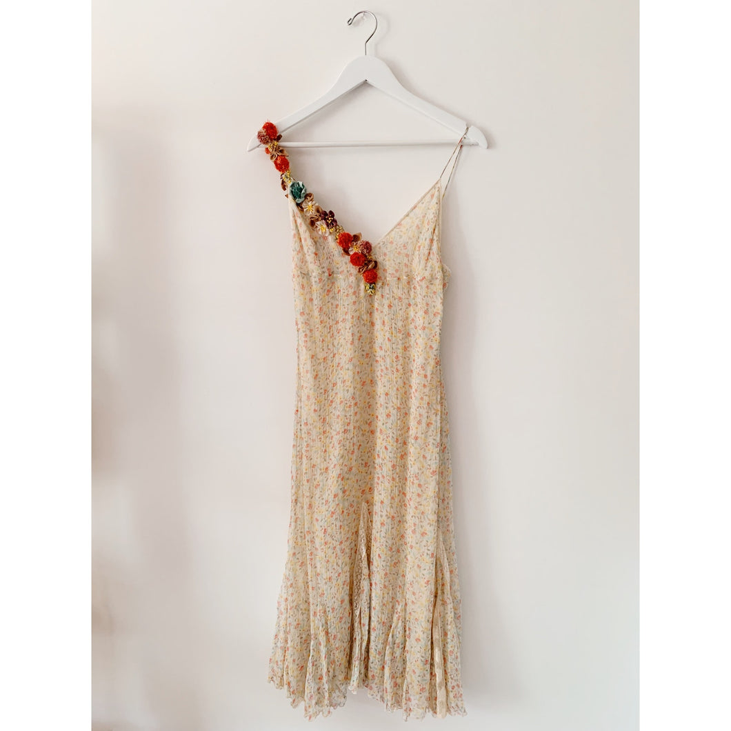 Bluemarine Floral Silk Dress - 6