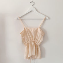 Load image into Gallery viewer, Vintage Cotton Sleeveless Blouse - S
