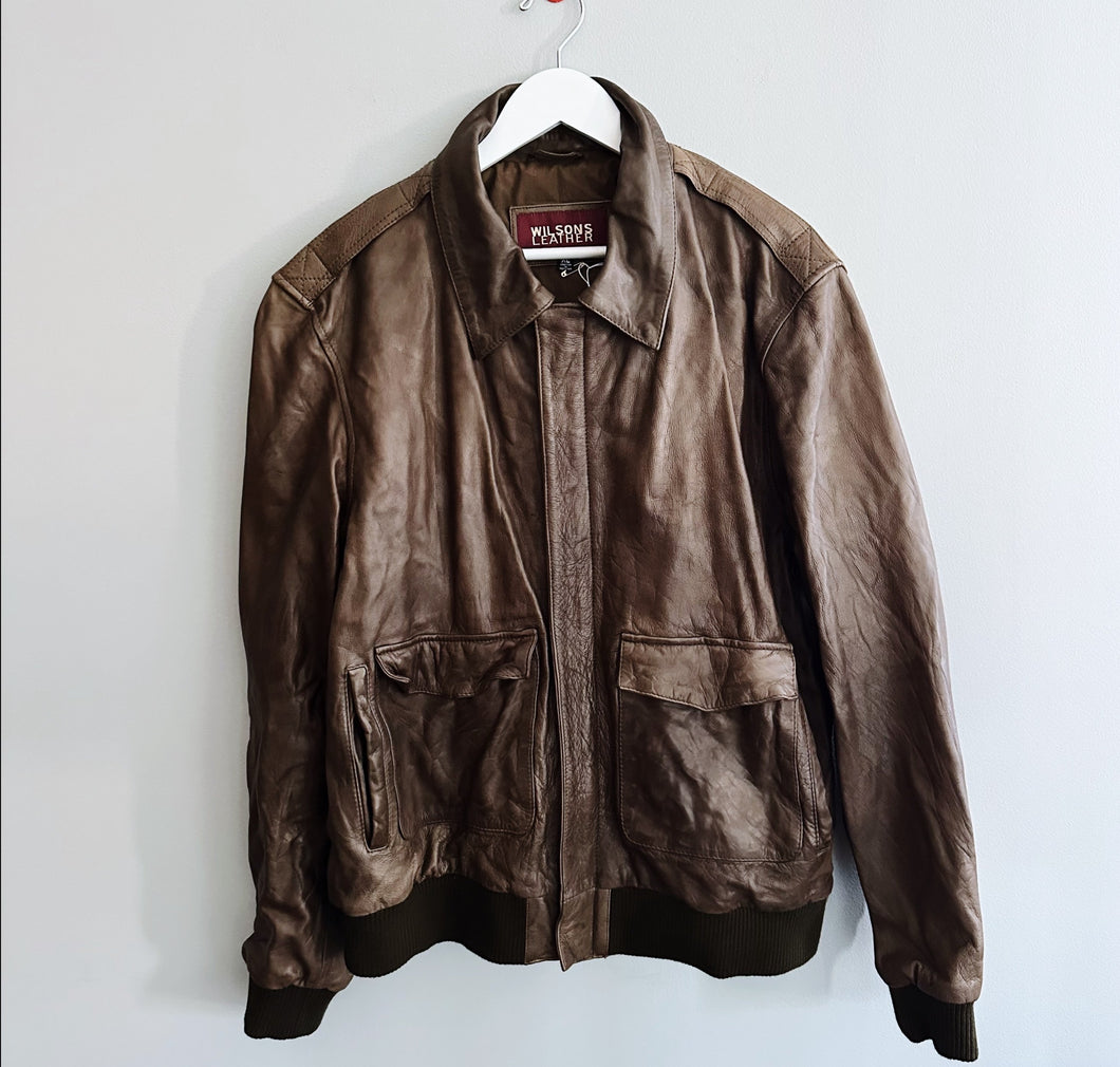Wilson’s Vintage Leather Coat
