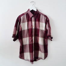 Load image into Gallery viewer, Vintage Dior Plaid SS Button Down - L
