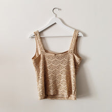 Load image into Gallery viewer, Lace Tank Top - XL
