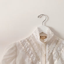Load image into Gallery viewer, Jessica&#39;s Gunnies Lace Blouse - XS
