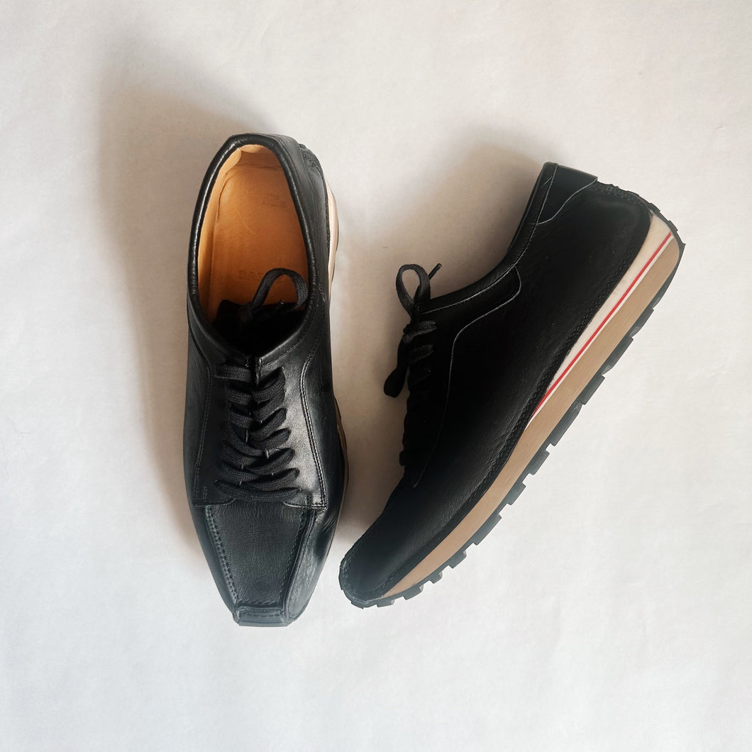 Bally Leather Oxford Sneakers