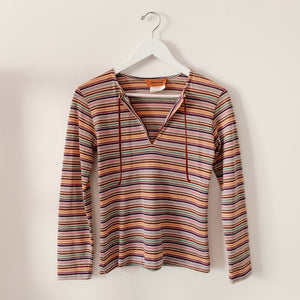 1970s Missoni Striped Top - XS