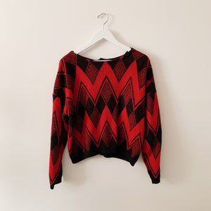 Argyle Cardigan Sweater