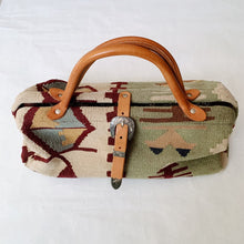 Load image into Gallery viewer, Vintage Neiman Marcus Woven Carpet Bag
