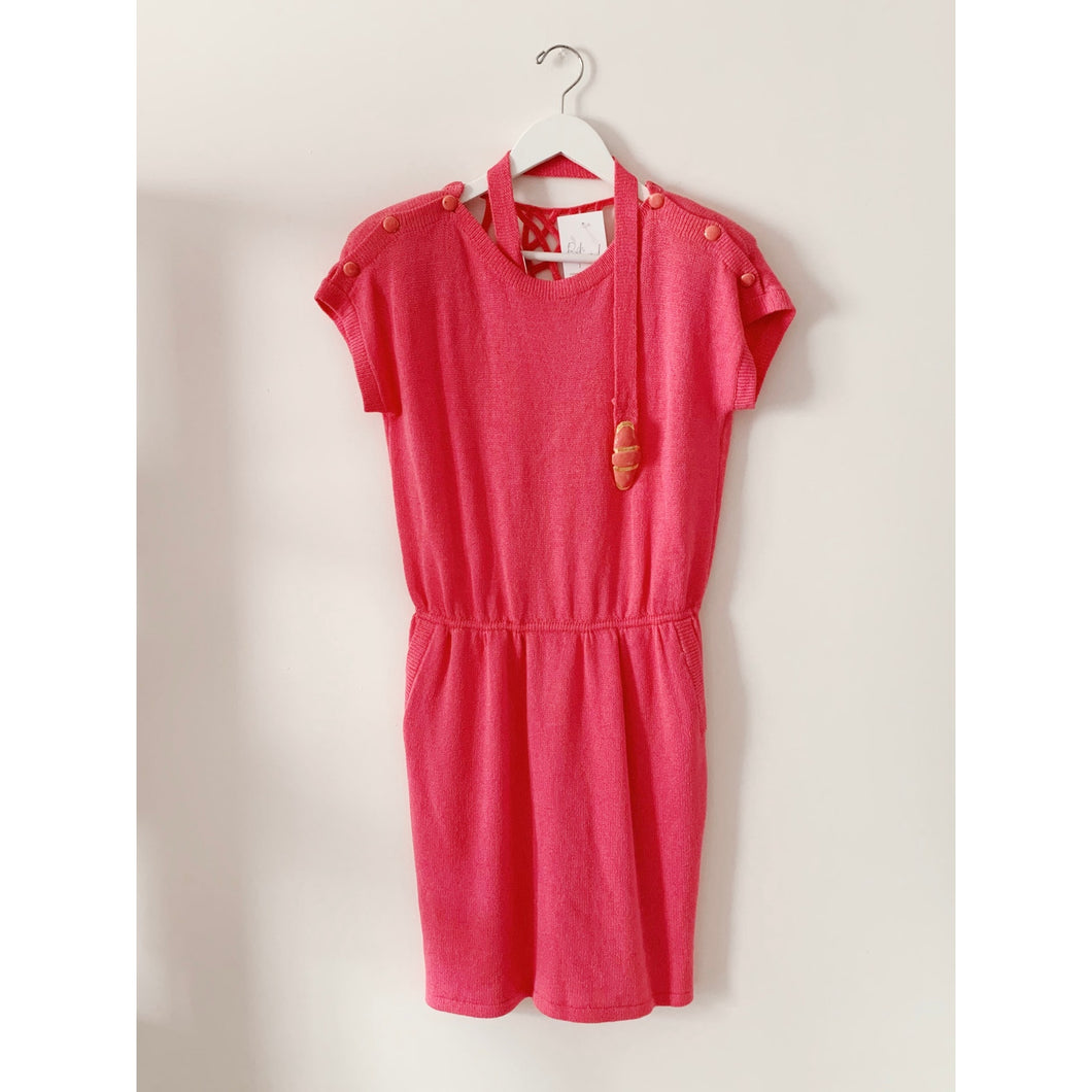 Vintage St. John Knit Dress w/ Belt - 6