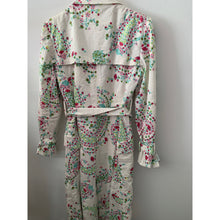 Load image into Gallery viewer, Emanuel Ungaro Floral Trench Coat - 36
