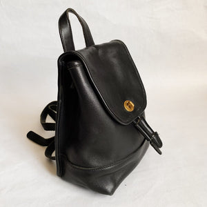 Vintage Coach Leather Mini Backpack