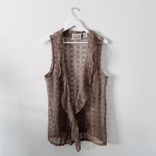 Load image into Gallery viewer, Y2K Ruffled Vest - M/L
