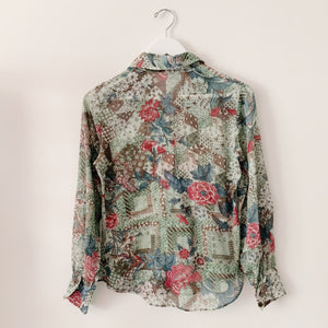Casual Corners Cotton Blouse - S