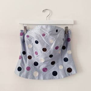 Ann Taylor Silk Straplesss Top - 8