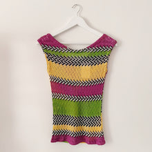Load image into Gallery viewer, Missoni Sleeveless Knit Blouse - S
