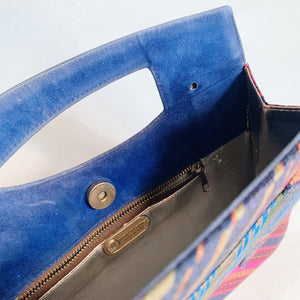 Vintage Mario Valentino Woven Handbag