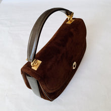 Load image into Gallery viewer, Vintage Suede Handbag
