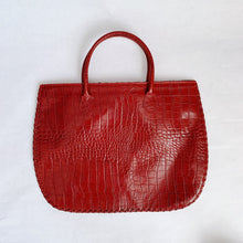 Load image into Gallery viewer, Zebra Print Leather Handbag

