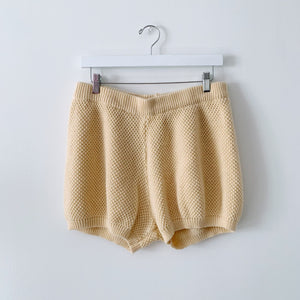Waffle Knit Shorts