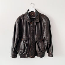 Load image into Gallery viewer, Playboy Vintage Leather Jacket M/L
