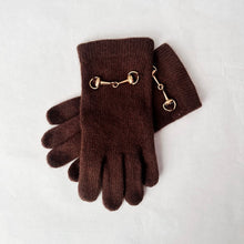 Load image into Gallery viewer, Horsebit Cashmere Gloves
