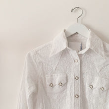 Load image into Gallery viewer, Rockmount Ranch Wear Eyelet Blouse - XS
