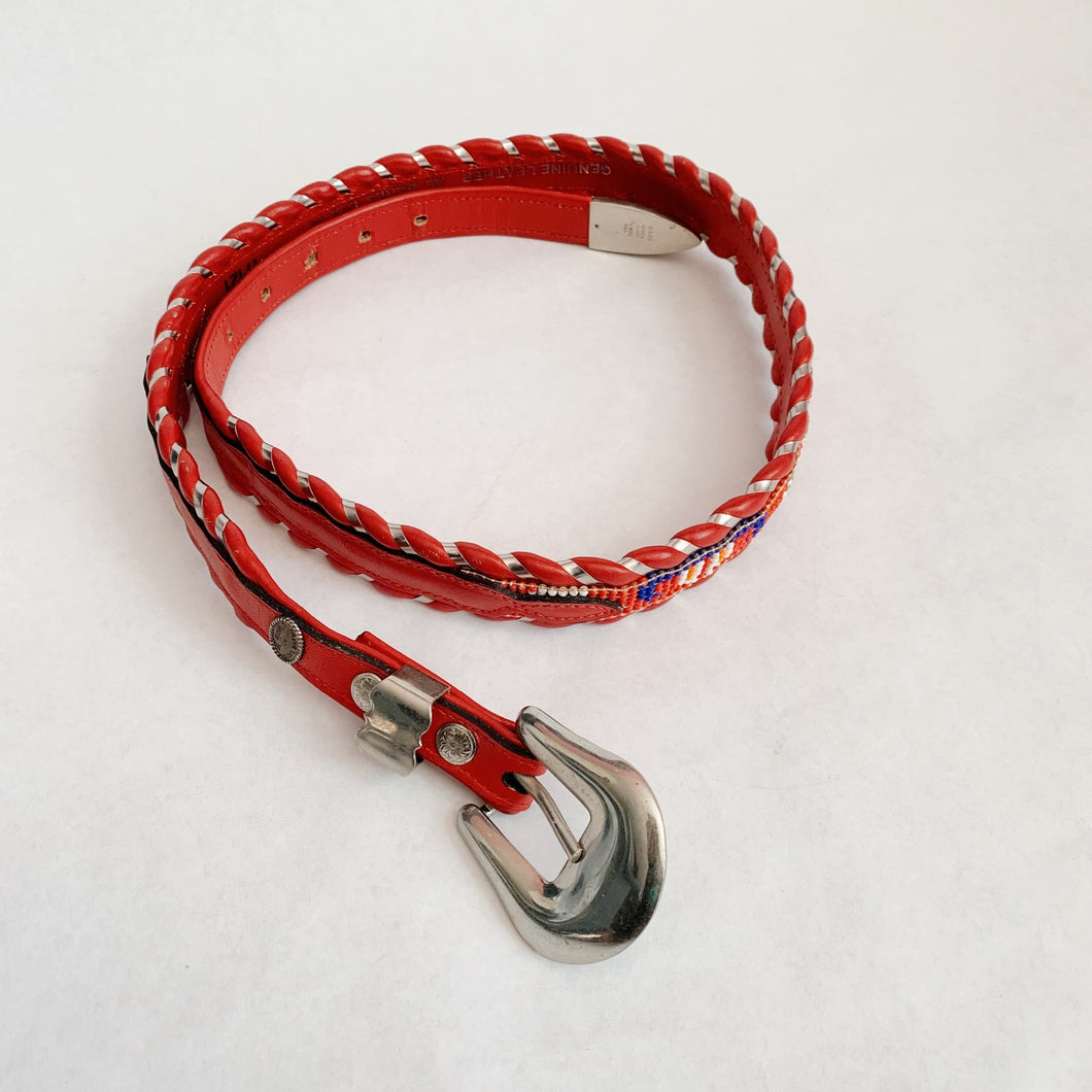 Rodeo Leather Belt - S
