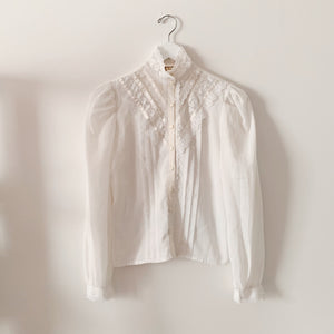 Jessica's Gunnies Lace Blouse - XS