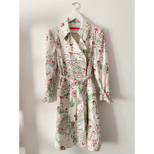 Load image into Gallery viewer, Emanuel Ungaro Floral Trench Coat - 36
