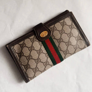 Vintage Gucci Monogram Wallet