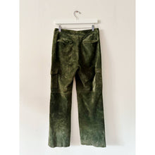 Load image into Gallery viewer, Suede Cargo Pants - 28

