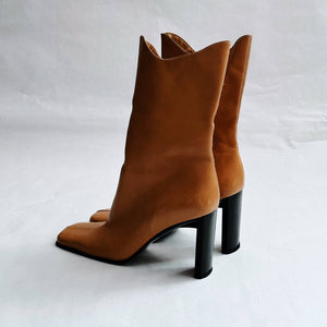 Vintage Leather Boots - 7.5
