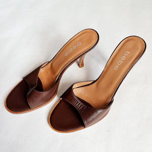 Y2K Bebe Sandal Heels - 6.5