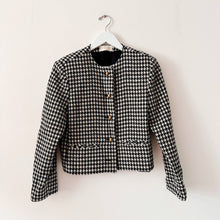 Load image into Gallery viewer, Houndstooth Blazer - XS
