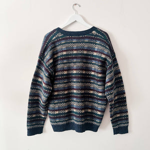 Wool Cardigan Sweater - XL