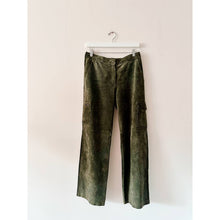 Load image into Gallery viewer, Suede Cargo Pants - 28
