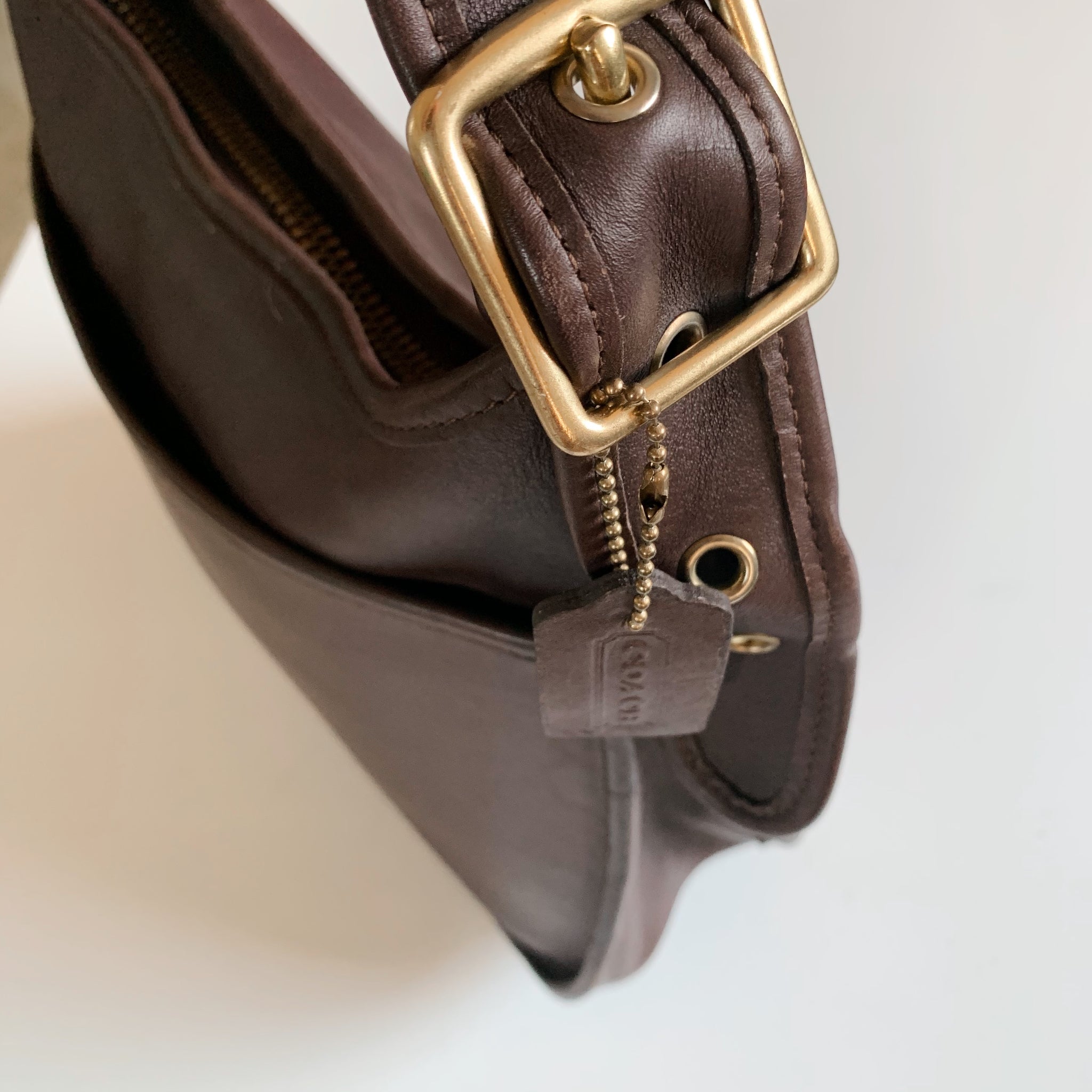 Vintage Coach Shoulder Bag – Rich Pearl