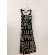 Load image into Gallery viewer, XULY.Bët Graphic Denim Dress - Size 4
