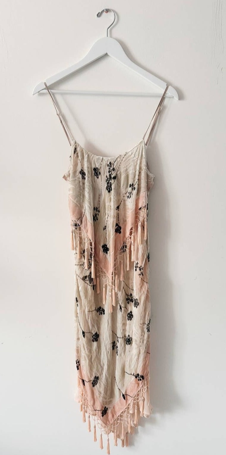 Silk Beaded Dress
