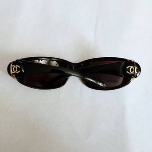 Vintage Chanel Cc Logo Sunglasses 