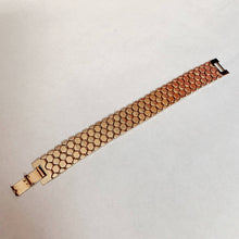 Load image into Gallery viewer, Reinad Honeycomb Gold Bracelet
