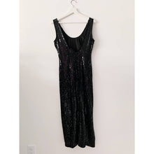 Load image into Gallery viewer, Black Sequin Dress - Size Small
